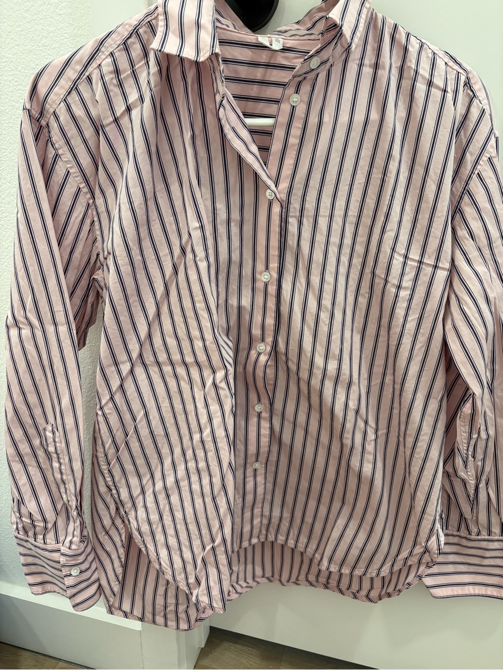 ARKET COTTON POPLIN SHIRT